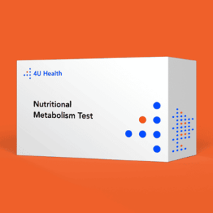 4U Health At Home Organic Acids Test Nutritional Metabolism Test Kit Product Box Image