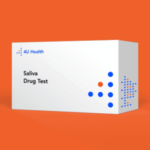 4U Health At Home Saliva Drug Test Kit Product Box Image