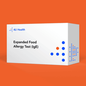 4U Health At-Home Expanded Food Allergy Test Kit 158 Food IgE Allergens Product Image