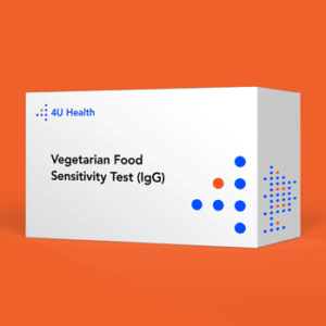 4U Health At-Home Vegetarian Food Sensitivity Test Kit 198 Food IgG Targets Product Image